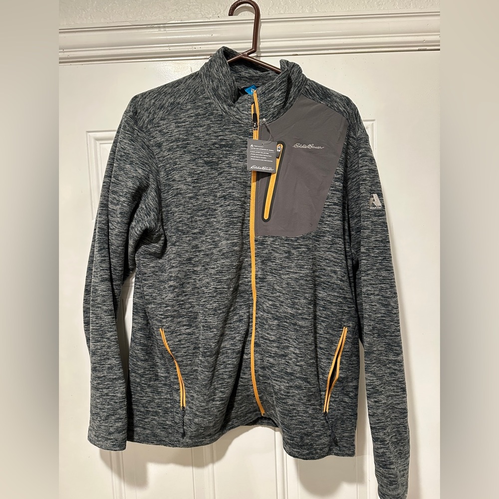NWT Heathered Gray Eddie Bauer Jacket